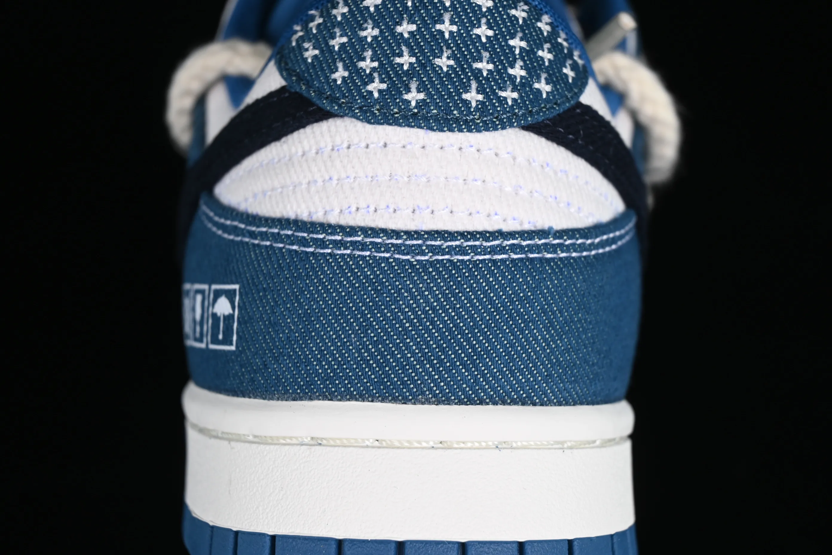 All categories Nk SB Dunk series Nk SB Dunk Low low-top sneakers J version Nk Dunk Low Retro "Industrial Blue" washed denim SB low-top casual sneakers DV0834-101